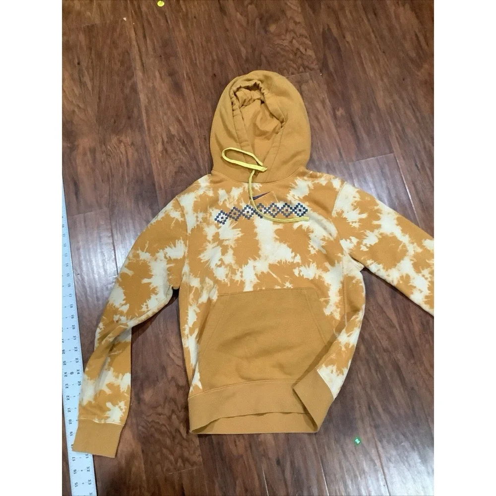 Vntg Nike Sportswear Men's N7 Club Fleece Pullover Hoodie (Wheat) DO5071
